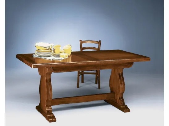 Tavolo in legno allungabile 740-B di Zanini