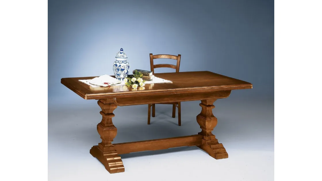 Tavolo in legno allungabile 742-B Zanini