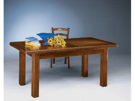 Tavolo in legno allungabile 746-B di Zanini